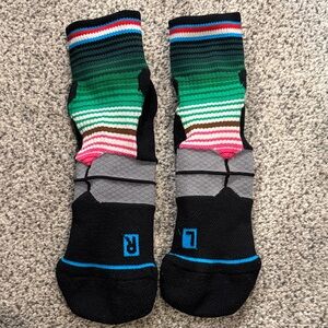Stance Multicolor Gradient Quarter Socks Size L/XL